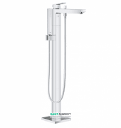 Смеситель для ванны напольный Grohe Eurocube однорычажный хром 23672000