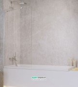 Шторка для ванної Radaway Idea PNJ 100 прозоре скло / хром 10001100-01-01