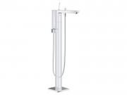 Смеситель для ванной Grohe Eurocube Joy напольный однорычажный хром 23667001