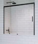 Шторка для ванної Radaway Idea Black PN DWJ 170 ліва прозоре скло / чорний 10003170-54-01L