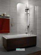 Шторка для ванной Radaway Torrenta PND 121 правая прозрачное стекло/хром 201203-101NR