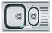 Кухонная мойка Franke Polar PXL 651-78 декор нержавеющая сталь 101.0377.282