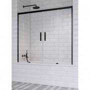 Шторка для ванної Radaway Idea Black PN DWD 160 прозоре скло / чорний 10004160-54-01