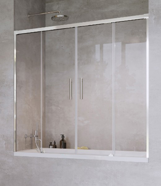 Шторка для ванної Radaway Idea PN DWD 160 прозоре скло / хром 10004160-01-01