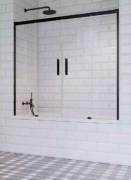 Шторка для ванної Radaway Idea Black PN DWD 180 прозоре скло / чорний 10004180-54-01