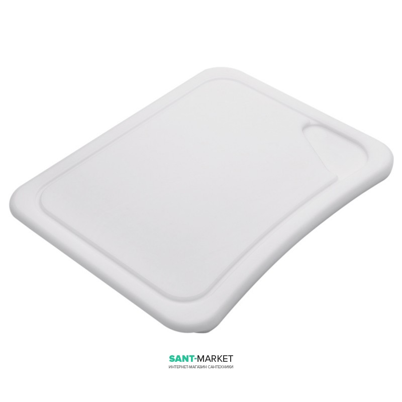 Доска разделочная для кухонной мойки Franke 340x450 мм пластик белый 112.0047.832