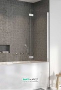 Шторка для ванной Radaway Nes PND I 130 правая прозрачное стекло/хром 10010130-01-01R
