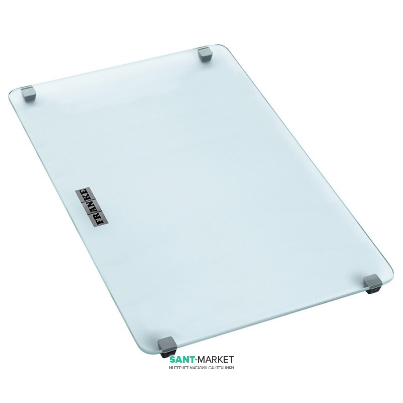 Доска разделочная для кухонной мойки Franke 390x260 мм стекло 112.0047.579