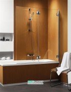 Шторка для ванной Radaway Carena PND 130 правая коричневое стекло/хром 202201-108R