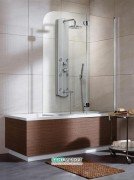 Шторка для ванної Radaway EOS PND 130 права прозоре скло / хром 205202-101R