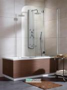 Шторка для ванної Radaway EOS PND 130 права прозоре скло / хром 205202-101R