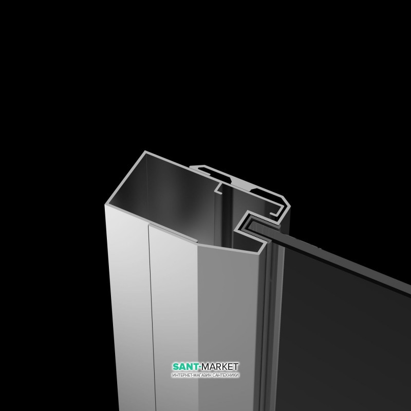 Розширювальний профіль Radaway Eos II Walk-in / KDS / DWD + S / DWD + 2S +20 мм хром 001-110197001