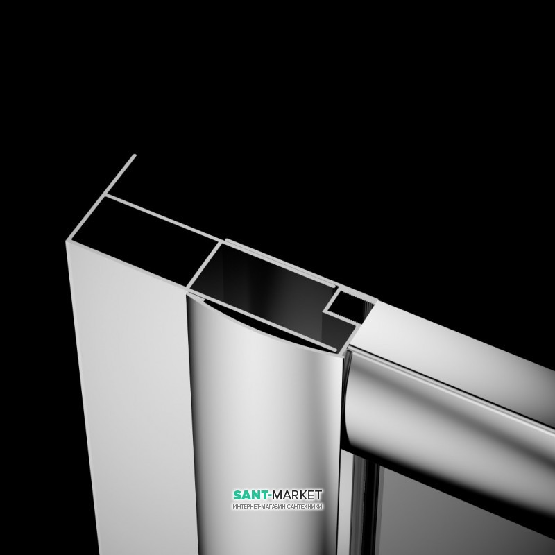Расширительный профиль Radaway Premium Plus DWJ/DWD +40 мм хром 001-131190001