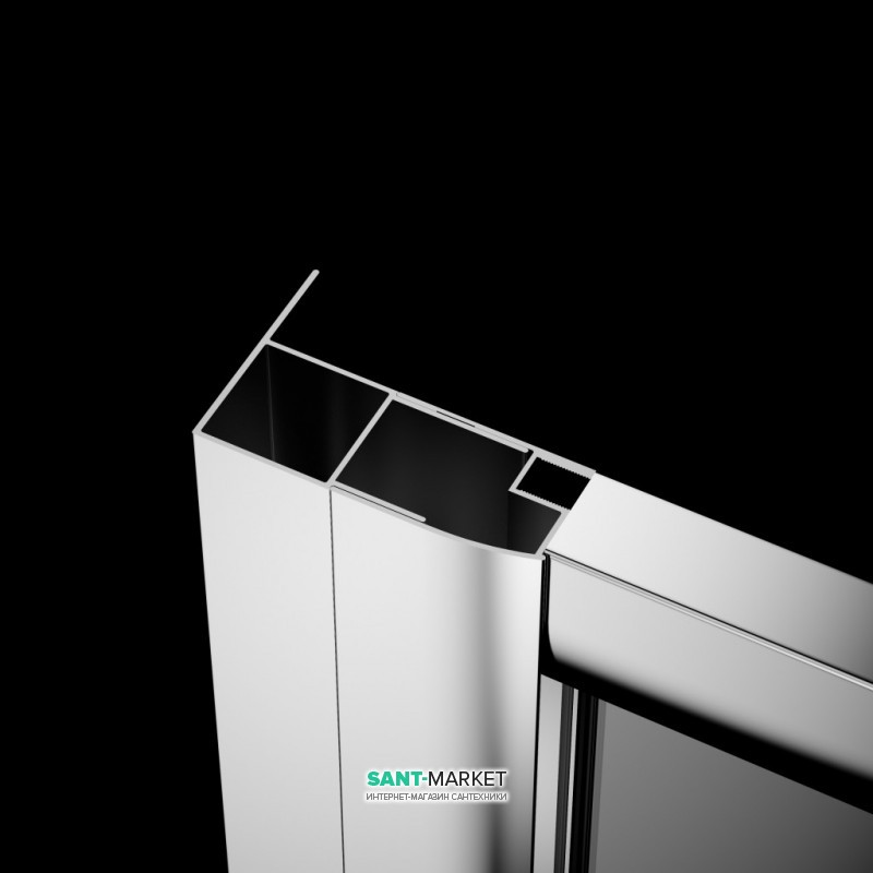 Розширювальний профіль Radaway Vesta +20 мм хром 001-120150001