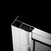 Расширительный профиль Radaway Vesta +20 мм хром 001-120150001