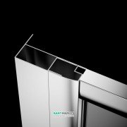 Расширительный профиль Radaway Vesta +40 мм хром 001-121150001