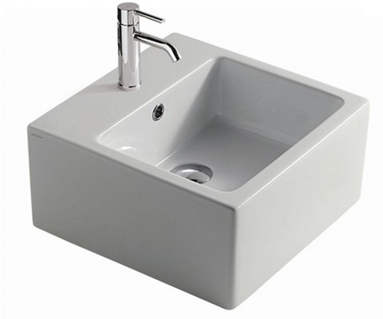 Раковина Galassia Plus Design 40х40 см кераміка білий 6034M