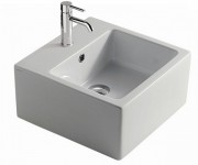 Раковина Galassia Plus Design 40х40 см кераміка білий 6034M