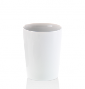 Стакан для зубных щеток Decor Walther Bone настольный фарфор белый DCW-BE 50*