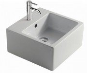 Раковина Galassia Plus Design 40х40 см кераміка білий 6034M