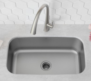 Мийка для кухні прямокутна Kraus Premier під стільницю нержавіюча сталь хром KBU14