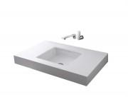 Раковина TOTO врізна квадратна кераміка білий LW1514B