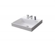 Раковина TOTO врізна прямокутна кераміка білий LW1615B