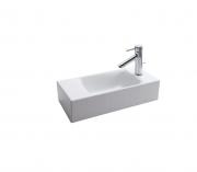 Раковина TOTO MH підвісна прямокутна кераміка білий LW1235B