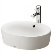 Раковина TOTO NC накладна овальна кераміка білий LW760LB