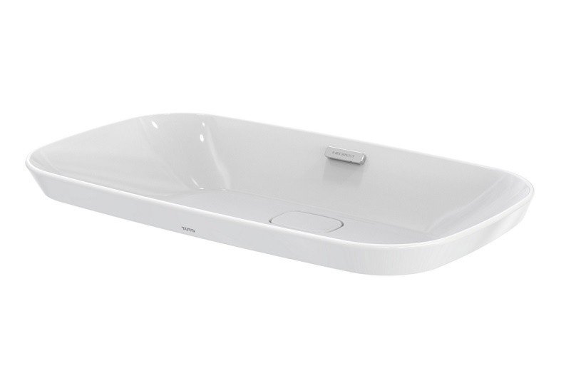 Раковина TOTO Neorest полувстраиваемая прямоугольная керамика белый LW3717HY