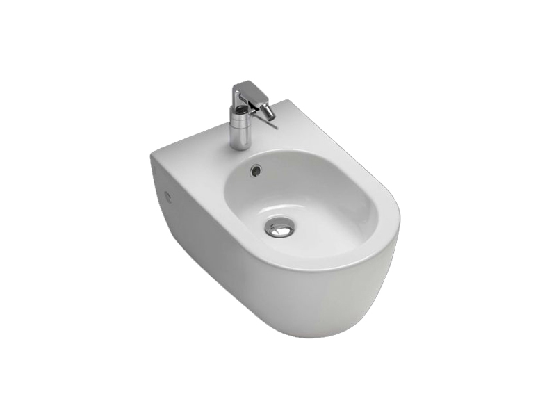 Биде подвесное Hatria Fusion Alchemy 35.5х54 см санфарфор белый A0Y1D9