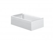 Раковина TOTO накладная прямоугольная керамика белый LW1734B