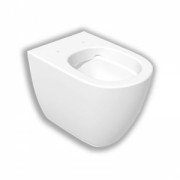 Підлоговий унітаз безободковий Hatria Fusion Alchemy 35.5х54 см санфарфор білий A0Y1ZA