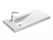 Раковина підвісна Hatria Grandangolo 100 см санфарфор білий YXF701