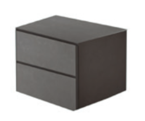 Шкафчик напольный Hatria Grandangolo 34х32 см с двумя выдвижными ящиками ДСП тортола 