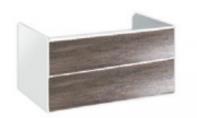 Тумба под раковину Hatria Le Fiabe подвесная 97.5 см ДСП белый/серо-коричневый 
