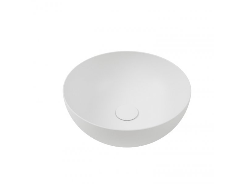 Раковина накладна Hatria Happy Hour 06:00 S 40 см санфарфор білий Y1VF01