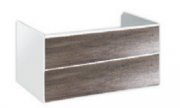 Тумба під раковину Hatria Le Fiabe підвісна 97.5 см ДСП білий/сіро-коричневий 