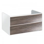 Тумба под раковину Hatria Le Fiabe подвесная 77.5 см ДСП белый/серо-коричневый 