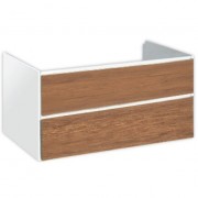 Тумба под раковину Hatria Le Fiabe подвесная 77.5 см ДСП белый/тик 