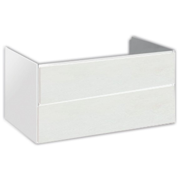 Тумба под раковину Hatria Le Fiabe подвесная 77.5 см ДСП белый 