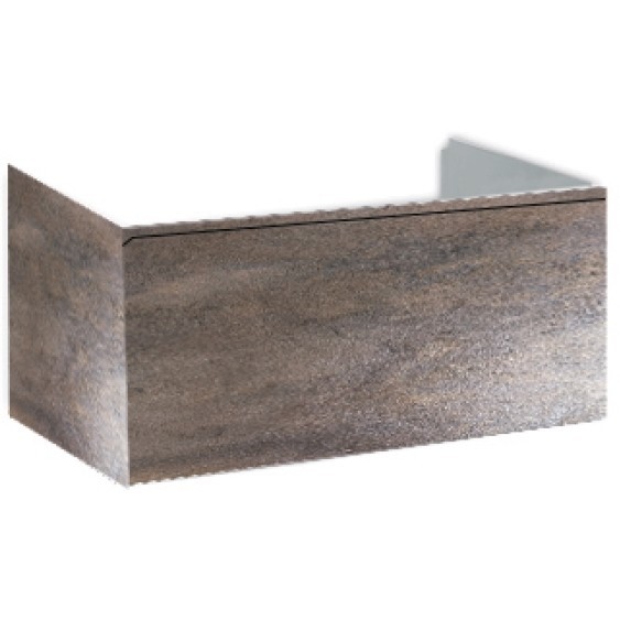 Тумба під раковину Hatria Le Fiabe підвісна 57.5 см ДСП сіро-коричневий 