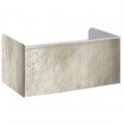 Тумба под раковину Hatria Le Fiabe подвесная 57.5 см ДСП цемент 