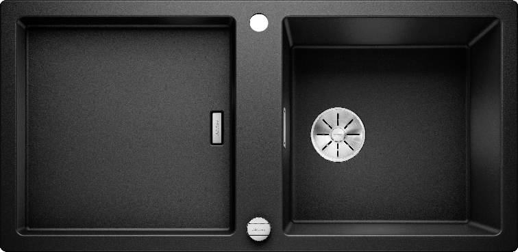 Мийка для кухні Blanco Adon XL 6S 91х48 см SILGRANIT® PuraDur® чорний 525837