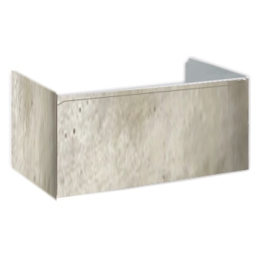 Тумба под раковину Hatria Daytime подвесная 108 см ДСП цемент 