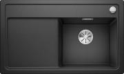 Мойка для кухни Blanco Zenar 45 S 86х51 см с разделочной доской SILGRANIT® PuraDur® черный 526035