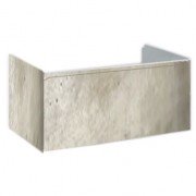Тумба под раковину Hatria Daytime подвесная 108 см ДСП цемент 