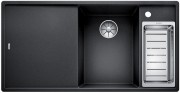 Мойка для кухни Blanco Axia III 6S 100х51 см SILGRANIT® PuraDur® черный 525851