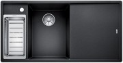 Мийка для кухні Blanco Axia III 6S 100х51 см SILGRANIT® PuraDur® чорний 525849