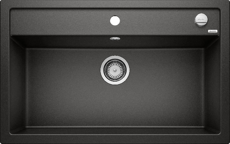 Мойка для кухни Blanco Dalago 8 81,5х51 см SILGRANIT® PuraDur® черный 525877